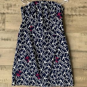 Lilly Pulitzer strapless dress